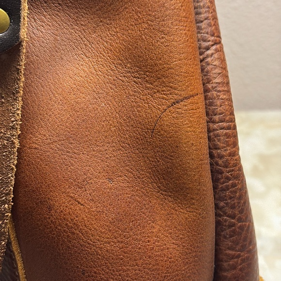 Genuine, leather tote bag custom-made - Picture 8 of 10